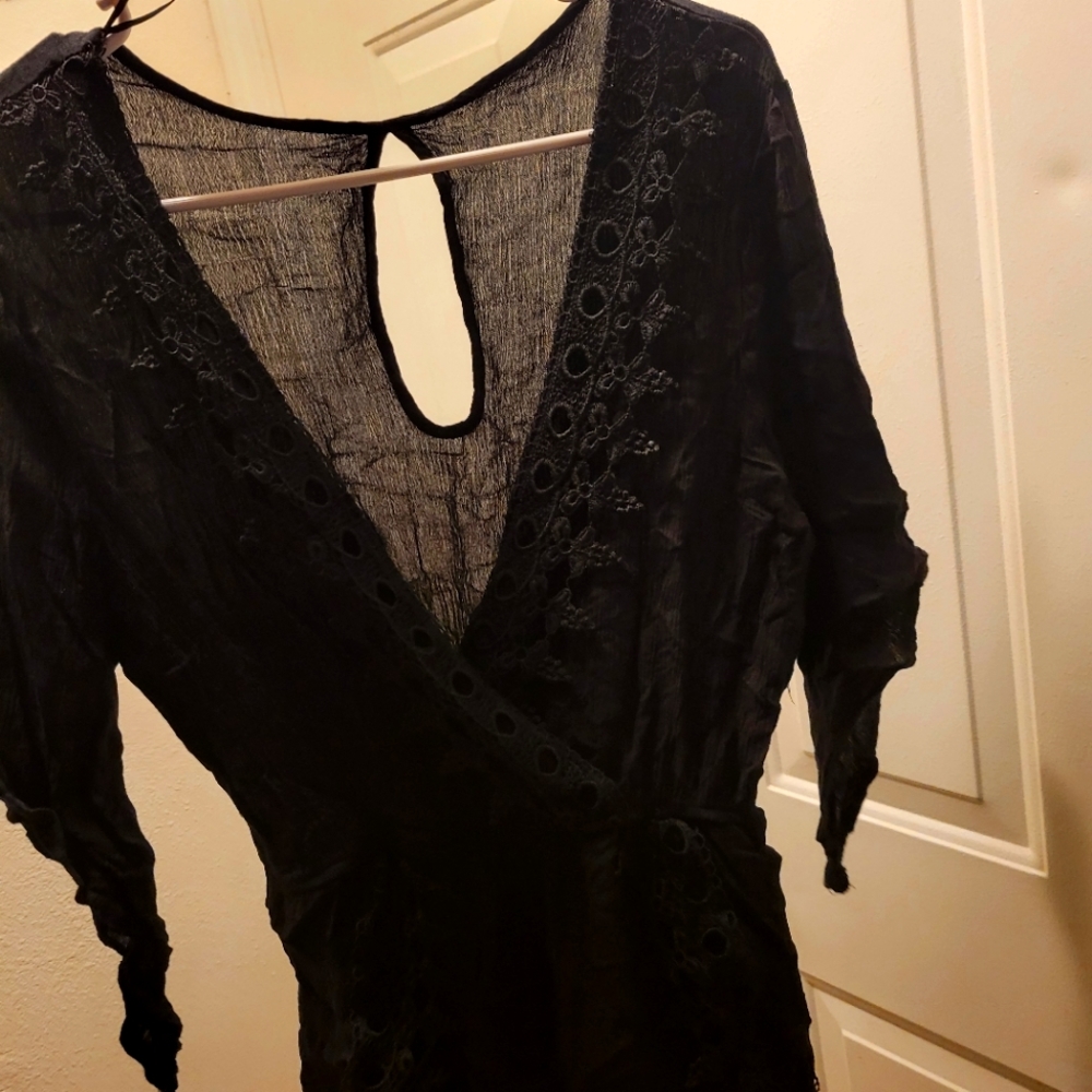 Little Black Romper